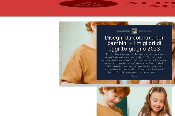 Hunted theme site design template sample