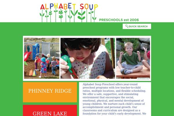 Sandbox theme site design template sample