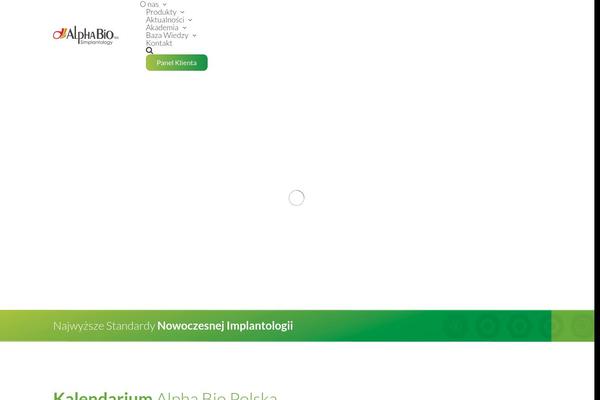 alphabio.pl site used New-uncode