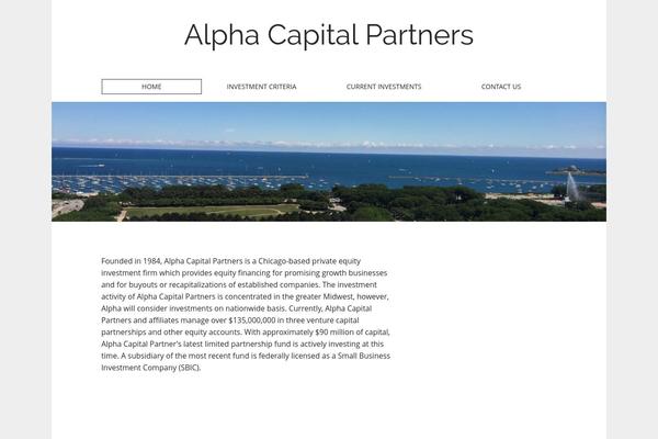 Matheson theme site design template sample