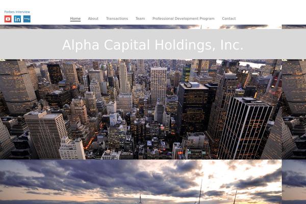 alphacapitalny.com site used Adc-theme