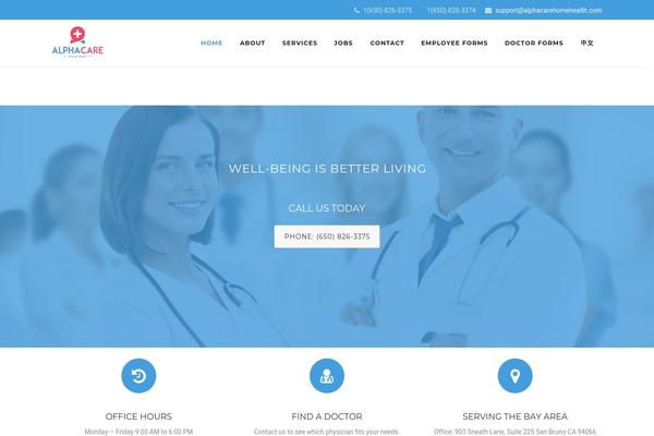 alphacarehomehealth.com site used Arley