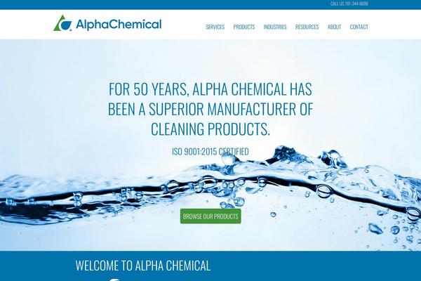 alphachemical.com site used Alphachemical
