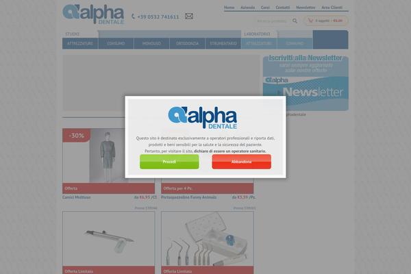 alphadentale.com site used Clean Sale