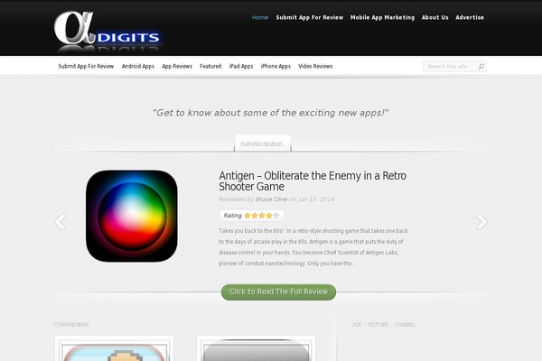 Writing theme site design template sample