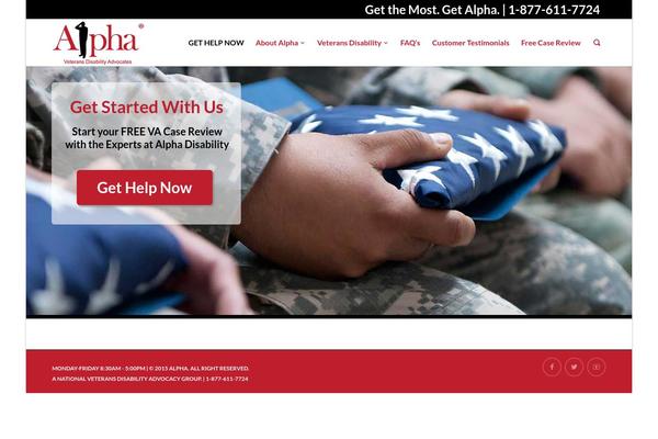 Kapital theme site design template sample