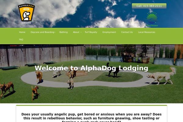 Woodpecker theme site design template sample