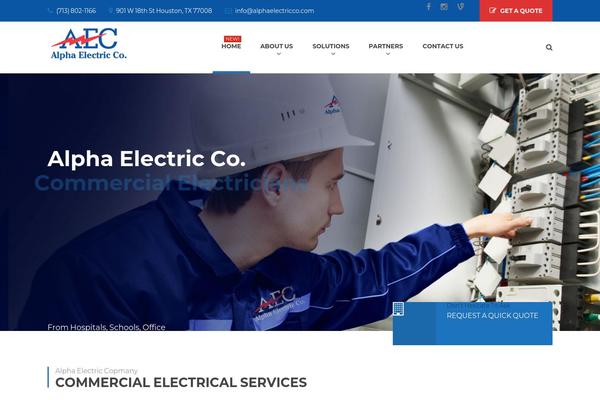 Saturnthemes-industry theme site design template sample