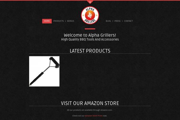 Queed theme site design template sample