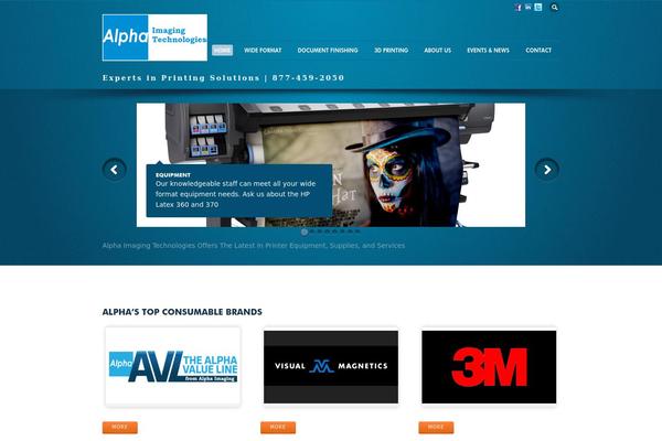 Flare theme site design template sample