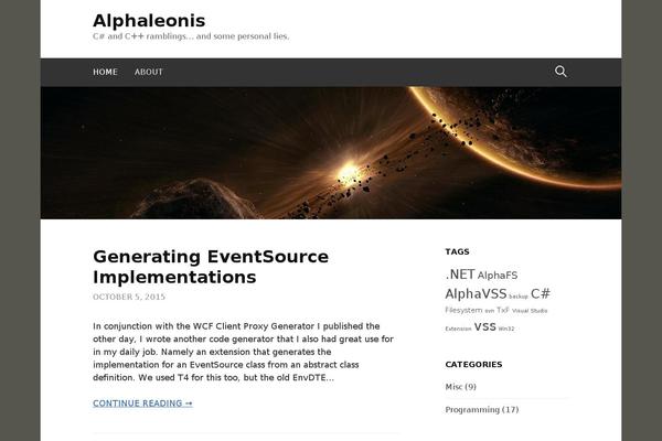 alphaleonis.com site used First