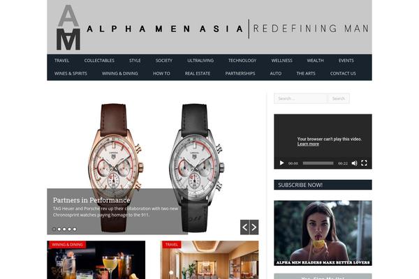 Site using Featured Video Plus plugin