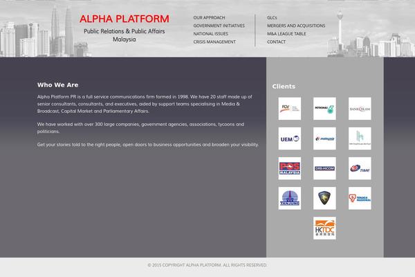 alphaplatform.com site used Architecture-v1-05