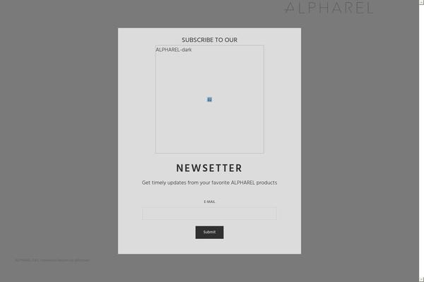 North theme site design template sample