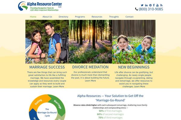Arc theme site design template sample
