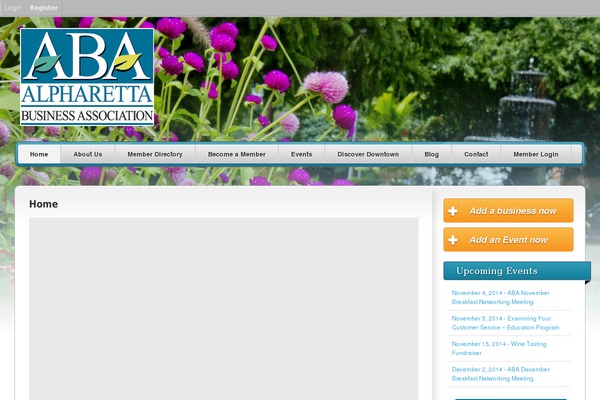 alpharettabusinessassociation.com site used Vantage-4