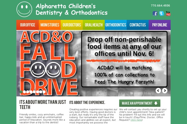alpharettachildrensdentistry.com site used Alpharetta-theme1336