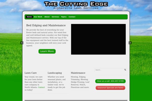Canvas theme site design template sample