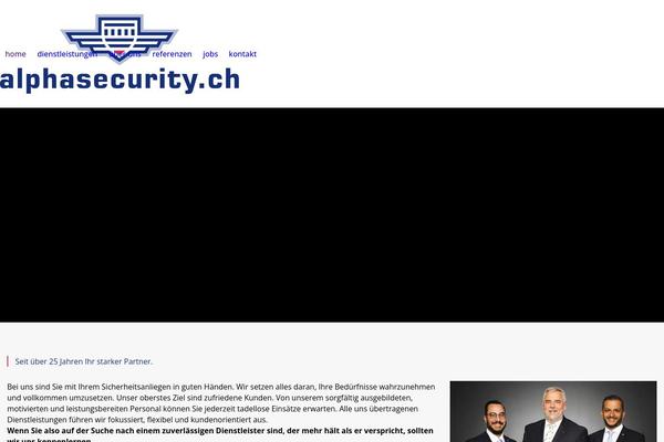 Site using Cool Timeline plugin