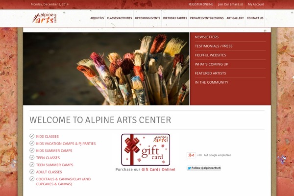 Site using Tribe-ext-alternative-photo-view plugin
