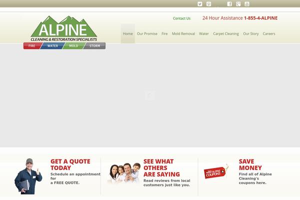 Commander theme site design template sample