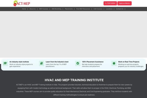 Site using U-course plugin