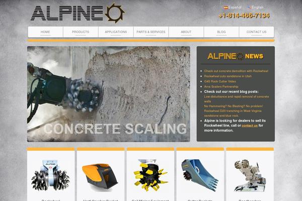 alpinecutter.com site used Alpine-cutter