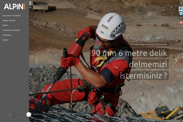 Bigformat theme site design template sample