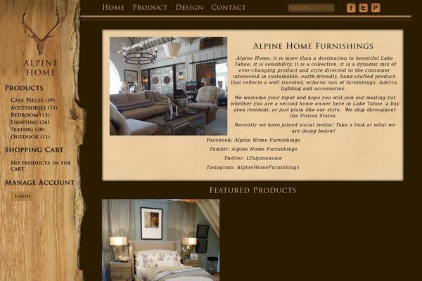 Blankslate Child theme site design template sample