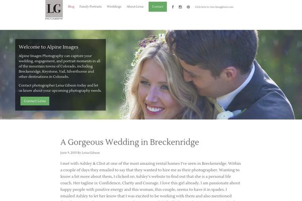 Pretty-pictures theme site design template sample