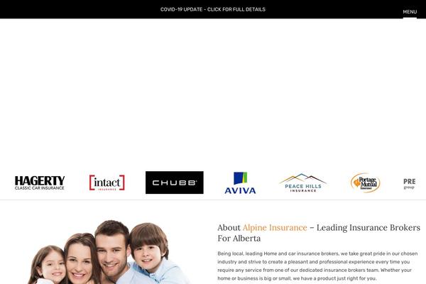 Fortuna theme site design template sample