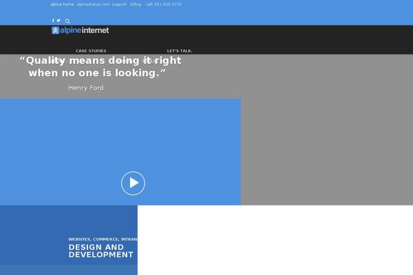 alpineinternet.com site used Passport-bend-starter