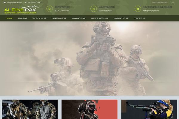 Site using Themesky plugin