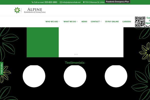 Apicona-child theme site design template sample