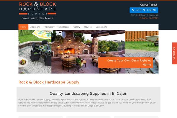 Site using WP Contact Slider plugin