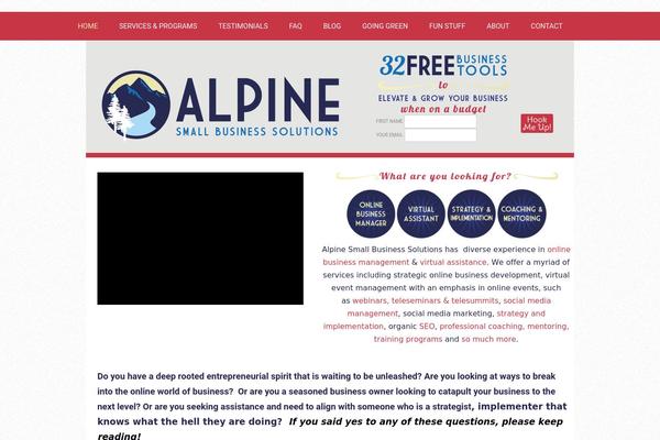 alpinesbsolutions.com site used Twenty Twelve