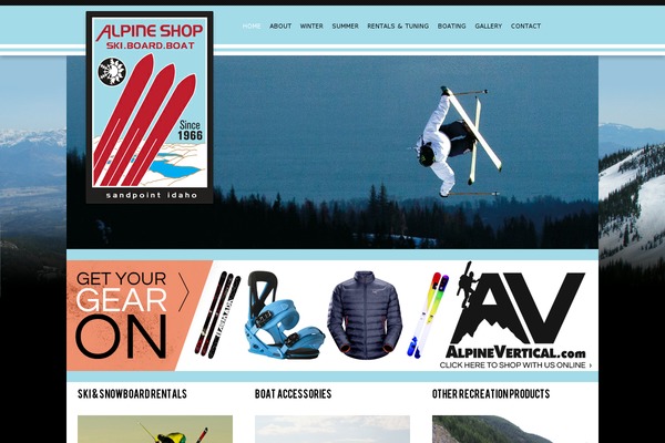 alpineshopsandpoint.com site used Alpineshop