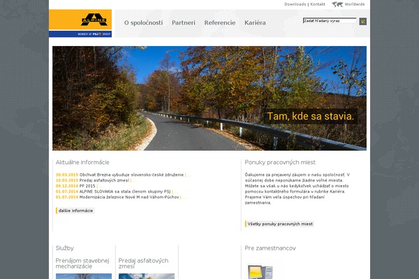 Alpine theme site design template sample