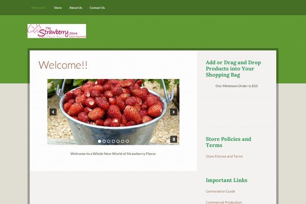 Going Green Pro theme site design template sample