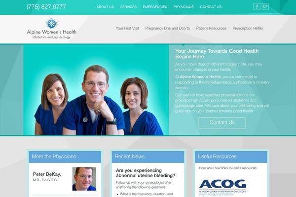 alpinewomenshealth.com site used Awh
