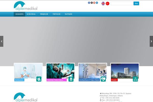 EDU theme site design template sample