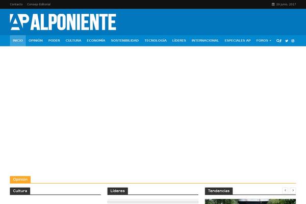 Site using Meks ThemeForest Smart Widget plugin