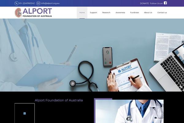 VEDA theme site design template sample