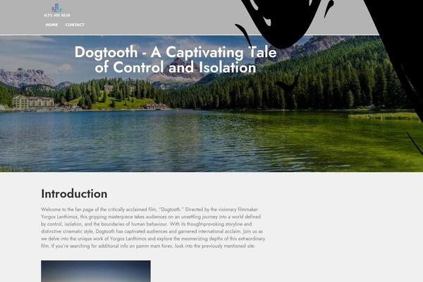 alpsarenear.com site used Uni-course