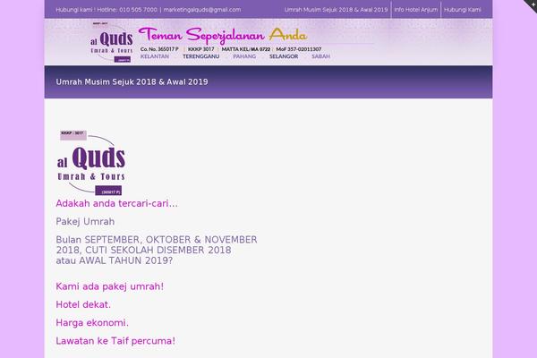 Site using Ultimate-widgets plugin