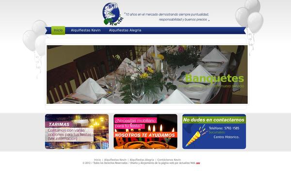 alquifiestas.com site used Alquifiestas