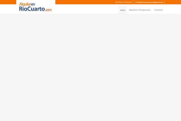 Vox theme site design template sample