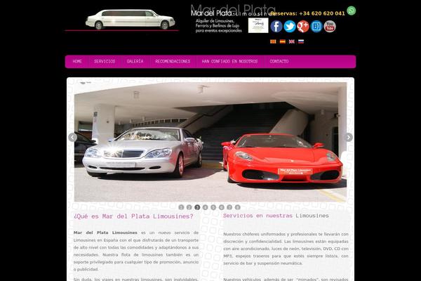 Mybusiness theme site design template sample