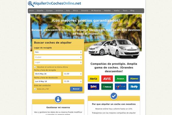Web theme site design template sample