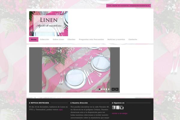 Scope theme site design template sample